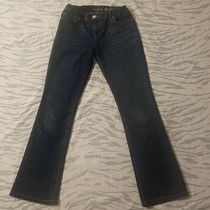 Childrens Place Girls Bootcut Dark wash Jeans